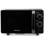 Orbegozo Microondas MI 2061 CE 700W 20L Negro Tecnología Flatbed Sin Plato